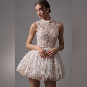 RARE Bronx and Banco Leda Dress in Ivory